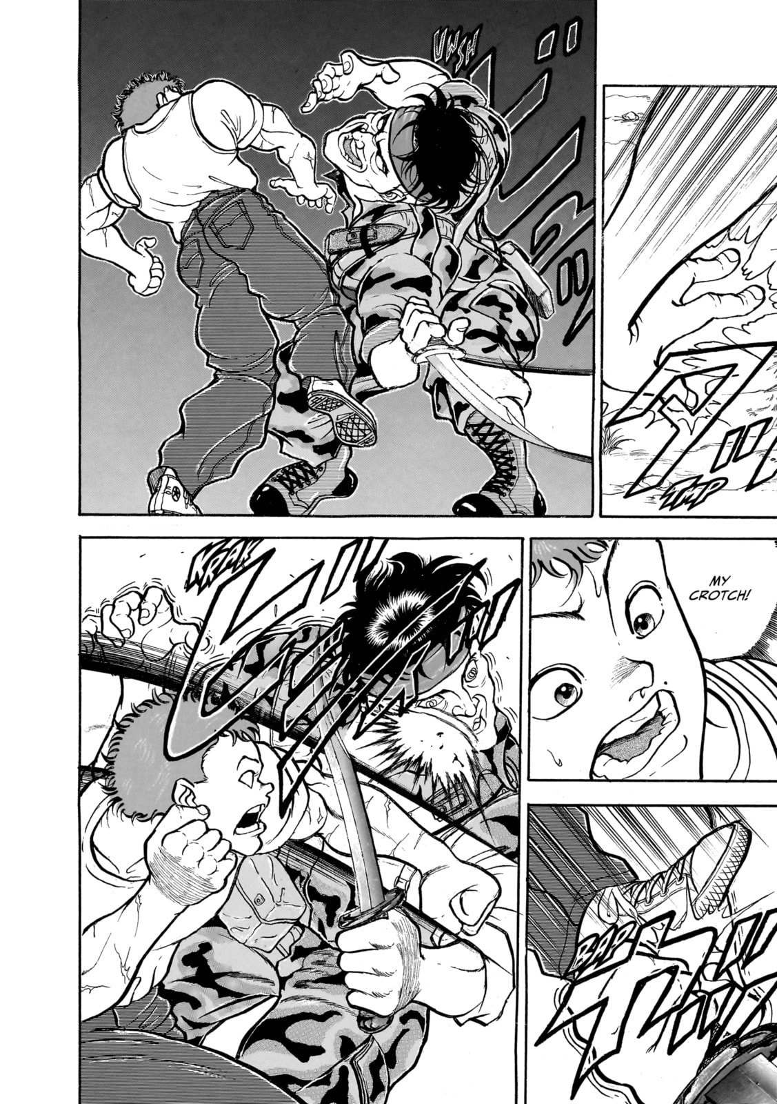 Read Baki the Grappler (Perfect Edition) chapter 136 image 8 on Lezhin