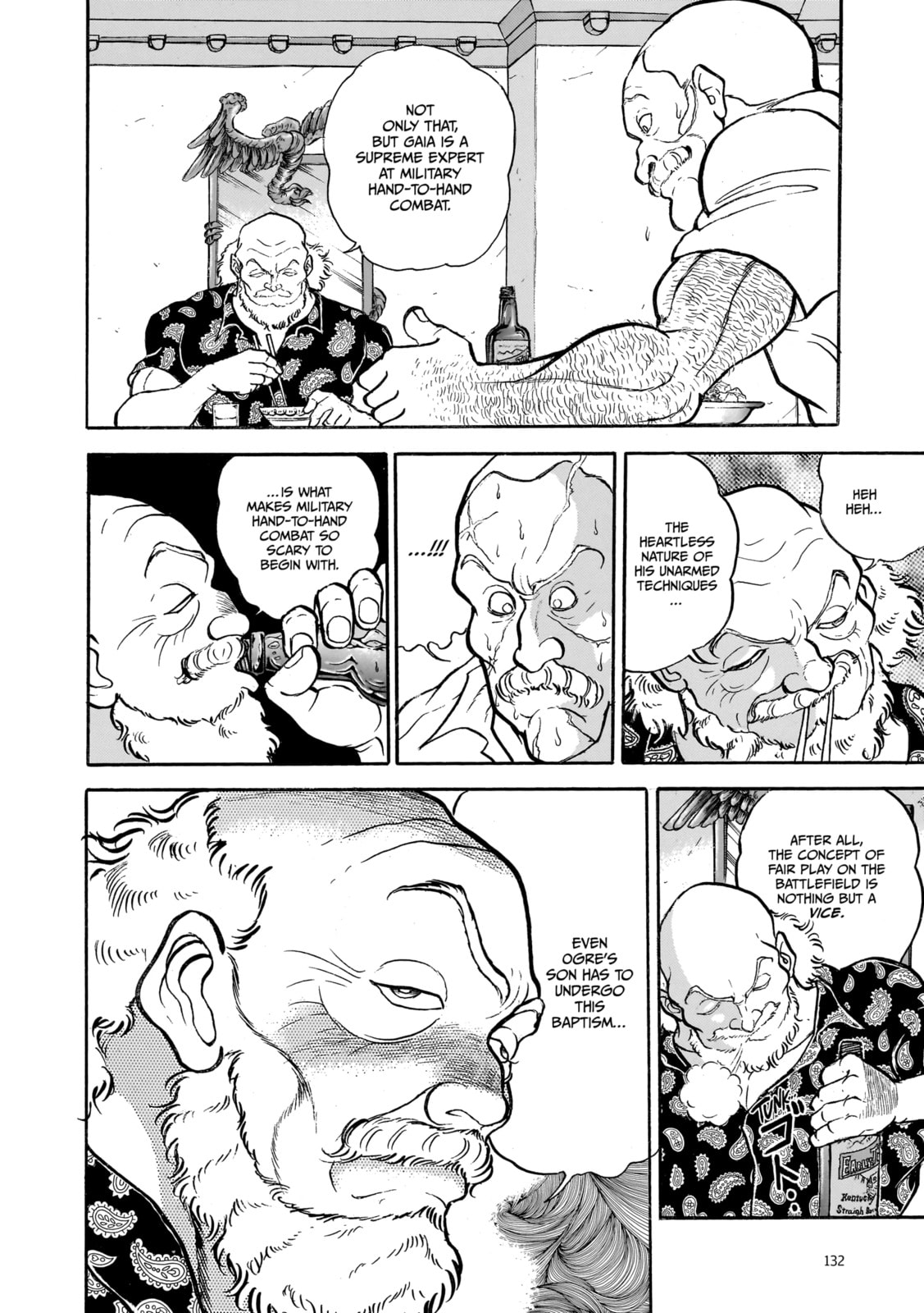 Read Baki the Grappler (Perfect Edition) chapter 137 image 7 on Lezhin