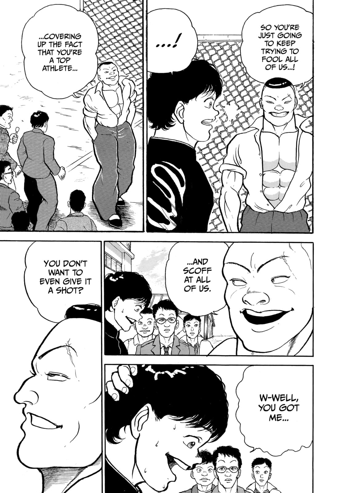 Read Baki the Grappler (Perfect Edition) chapter 14 image 2 on Lezhin