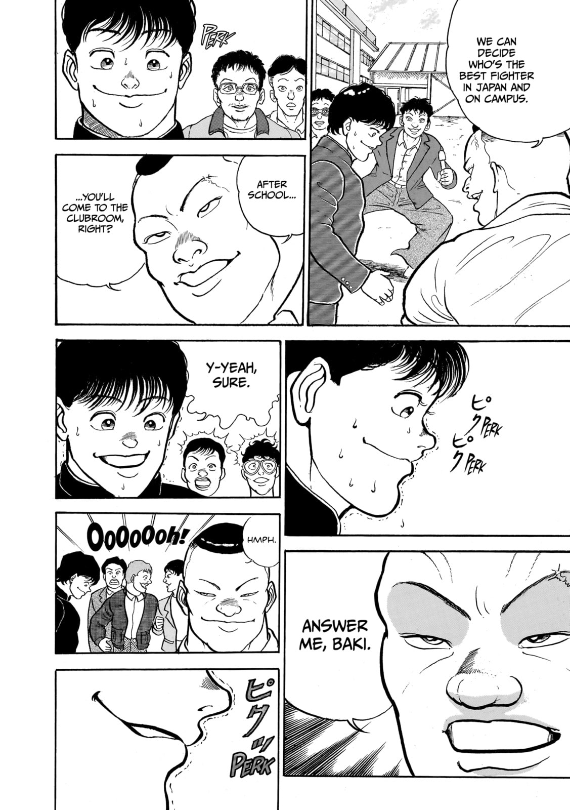 Read Baki the Grappler (Perfect Edition) chapter 14 image 3 on Lezhin