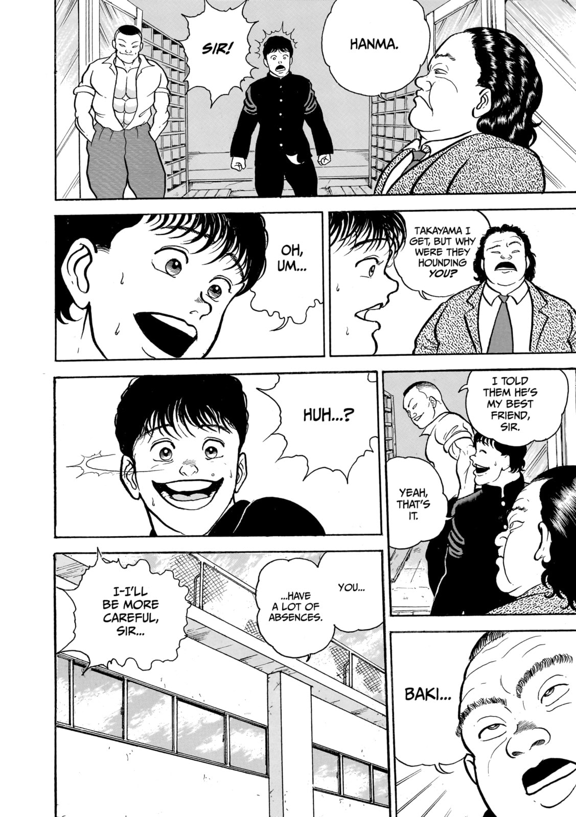 Read Baki the Grappler (Perfect Edition) chapter 14 image 5 on Lezhin