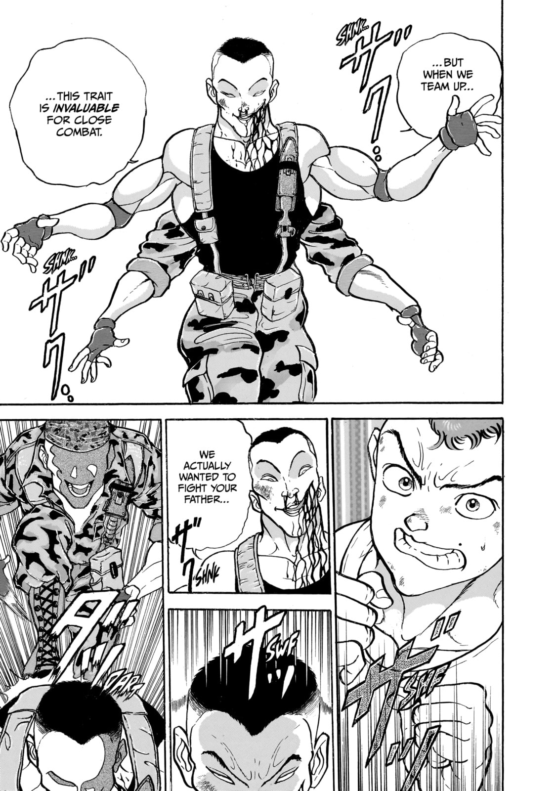 Read Baki the Grappler (Perfect Edition) chapter 140 image 6 on Lezhin