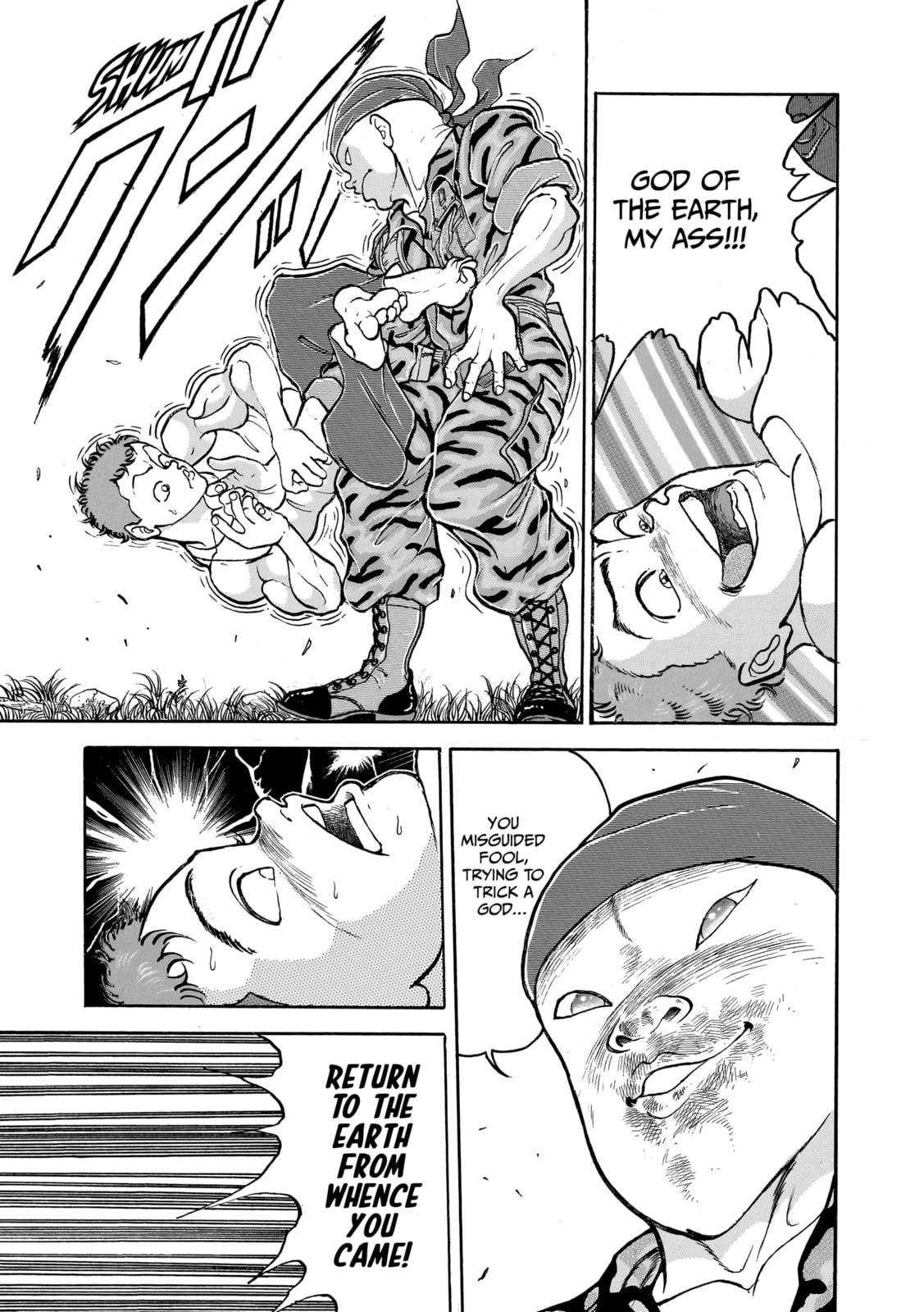 Read Baki the Grappler (Perfect Edition) chapter 142 image 16 on Lezhin