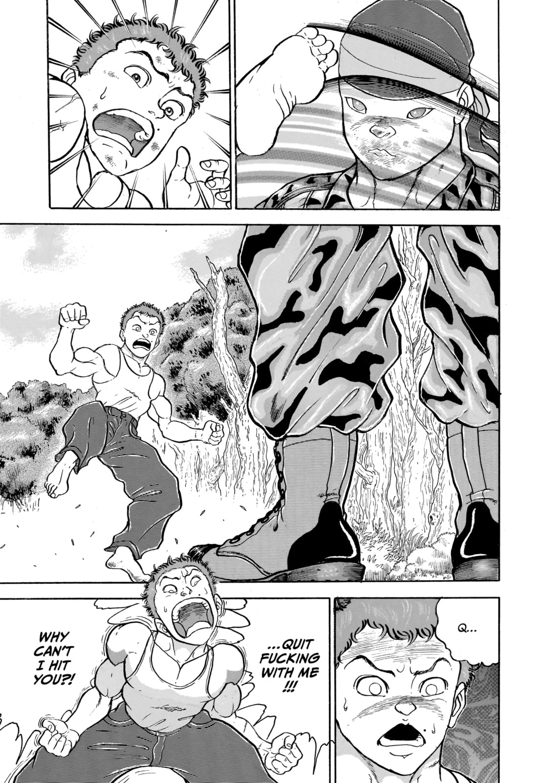 Read Baki the Grappler (Perfect Edition) chapter 142 image 8 on Lezhin