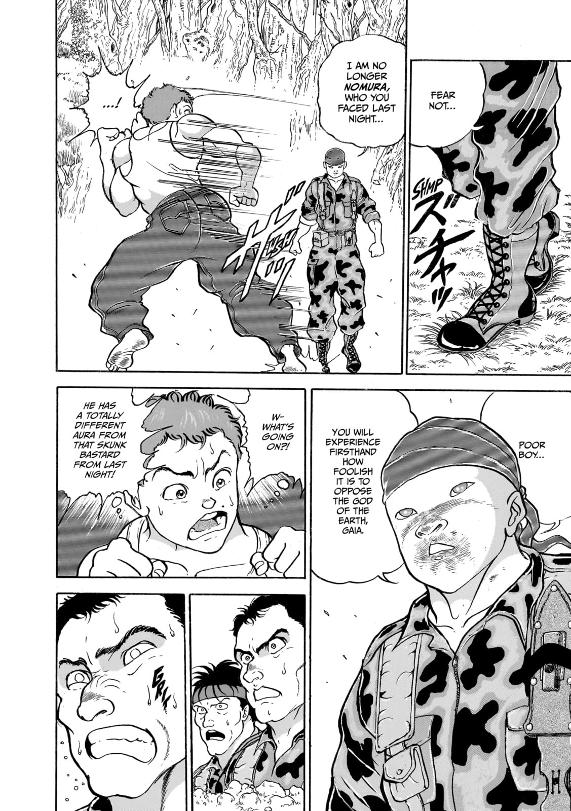 Read Baki the Grappler (Perfect Edition) chapter 142 image 9 on Lezhin