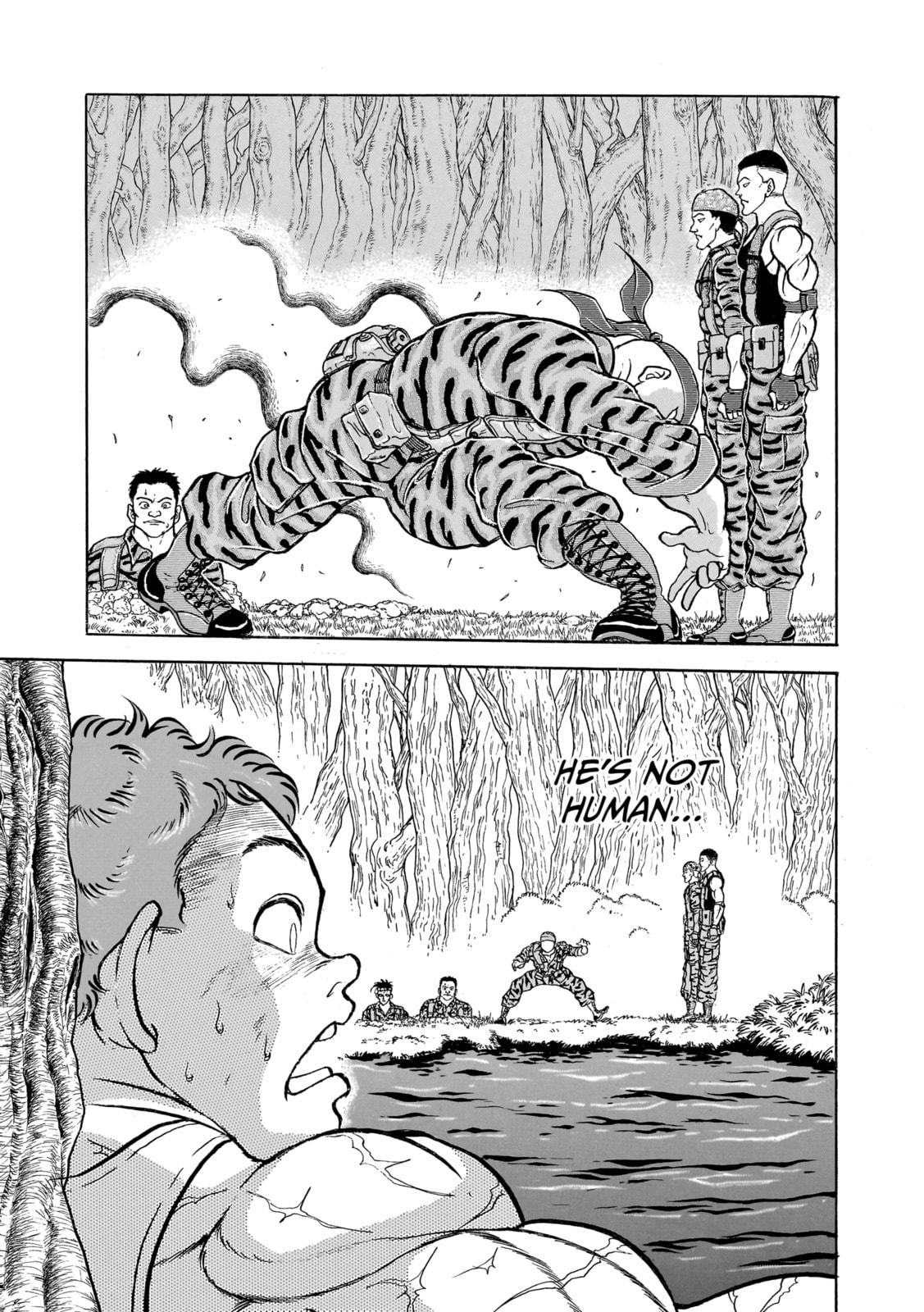 Read Baki the Grappler (Perfect Edition) chapter 143 image 4 on Lezhin
