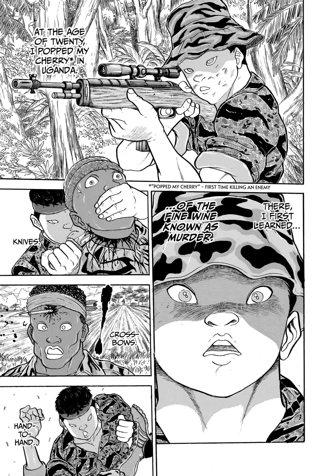 Read Baki the Grappler (Perfect Edition) chapter 146 image 3 on Lezhin