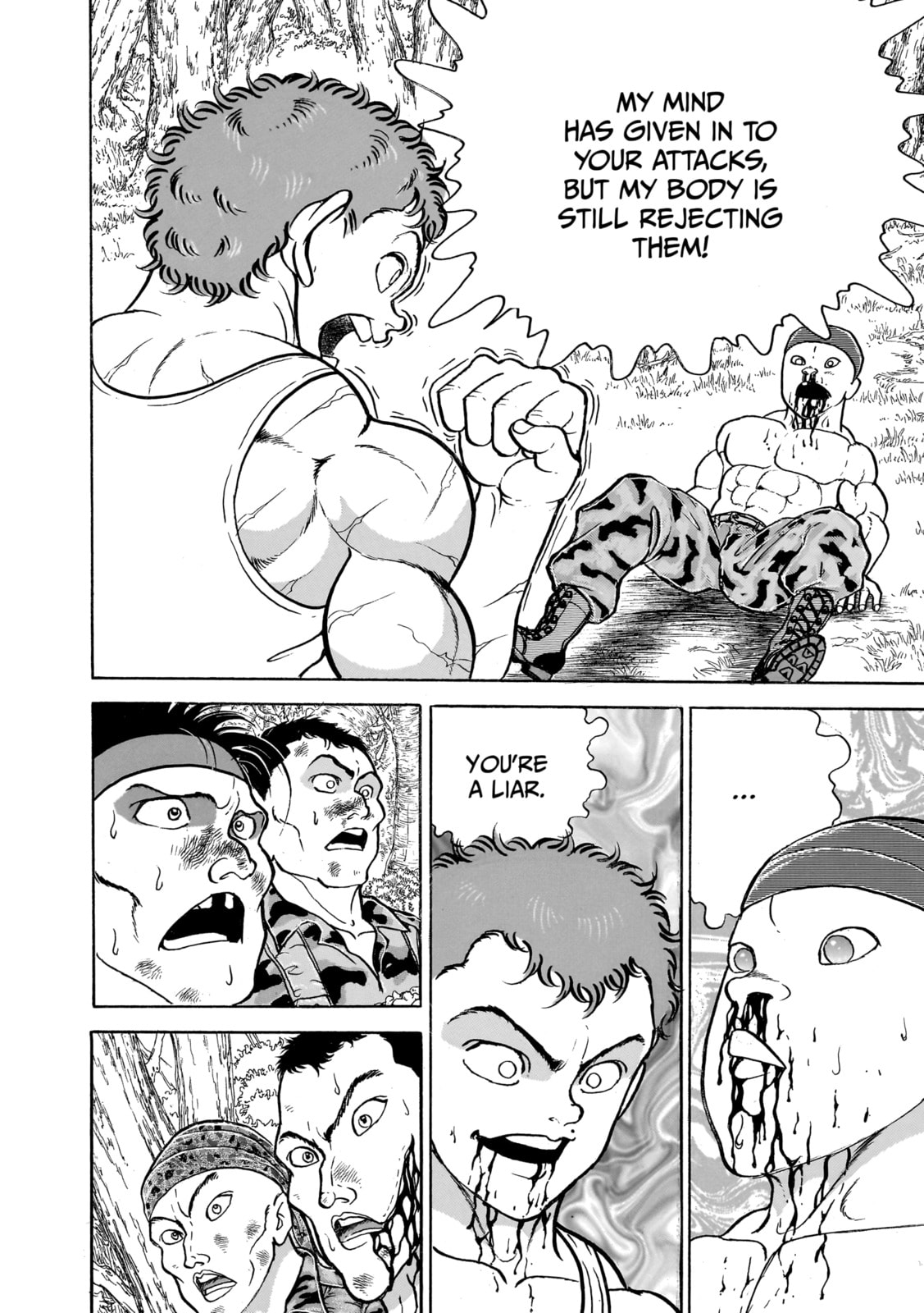Read Baki the Grappler (Perfect Edition) chapter 147 image 16 on Lezhin