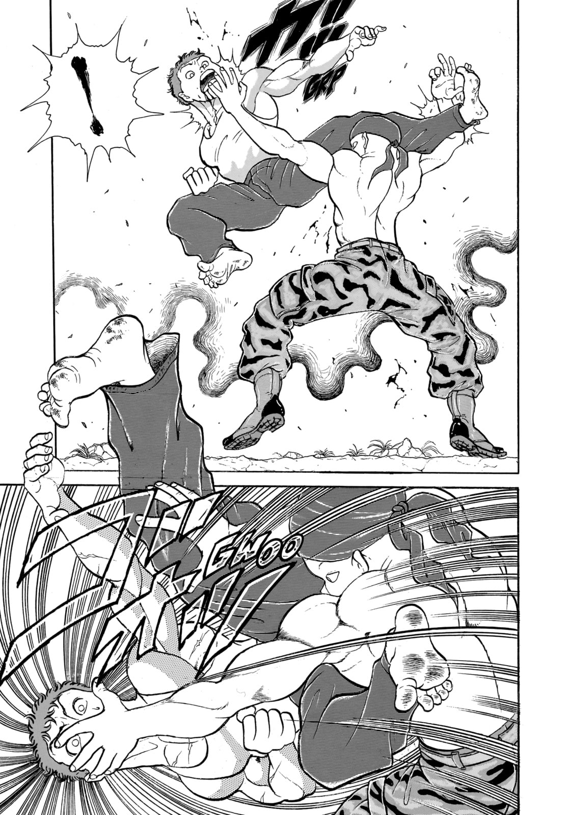 Read Baki the Grappler (Perfect Edition) chapter 147 image 21 on Lezhin