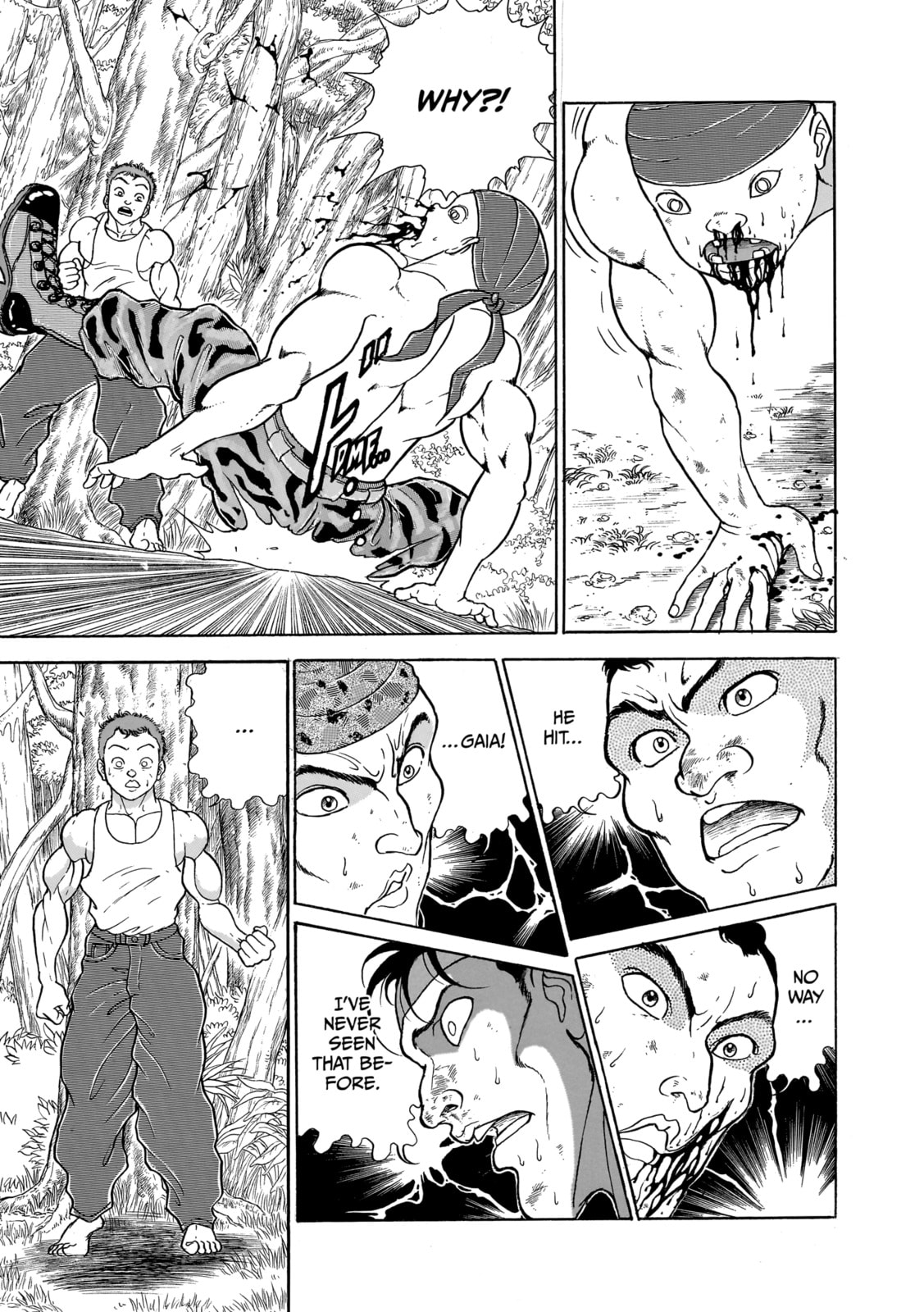 Read Baki the Grappler (Perfect Edition) chapter 147 image 3 on Lezhin