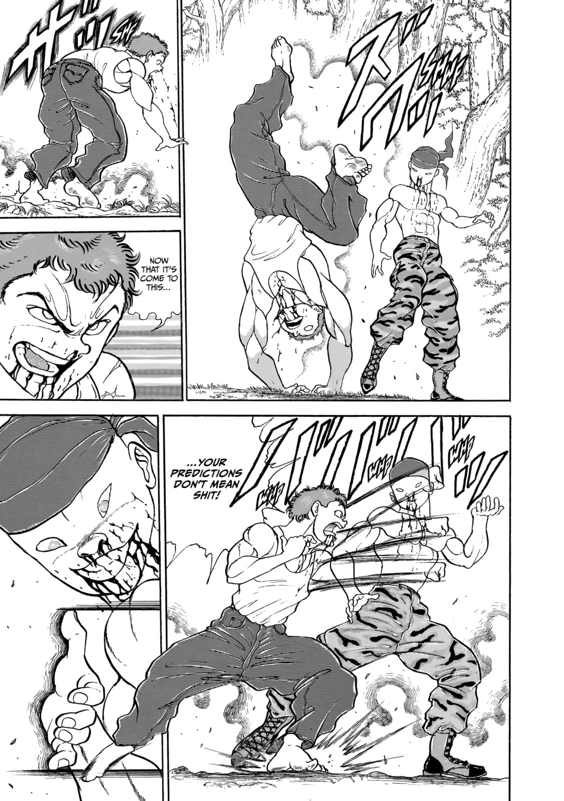 Read Baki the Grappler (Perfect Edition) chapter 148 image 4 on Lezhin