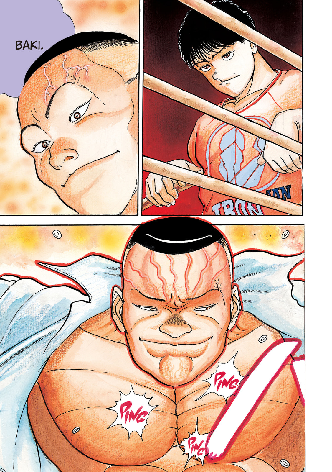 Read Baki the Grappler (Perfect Edition) chapter 15 image 2 on Lezhin