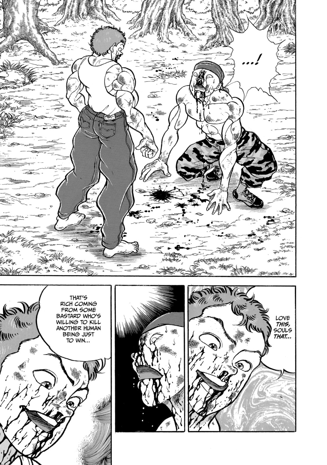 Read Baki the Grappler (Perfect Edition) chapter 151 image 13 on Lezhin