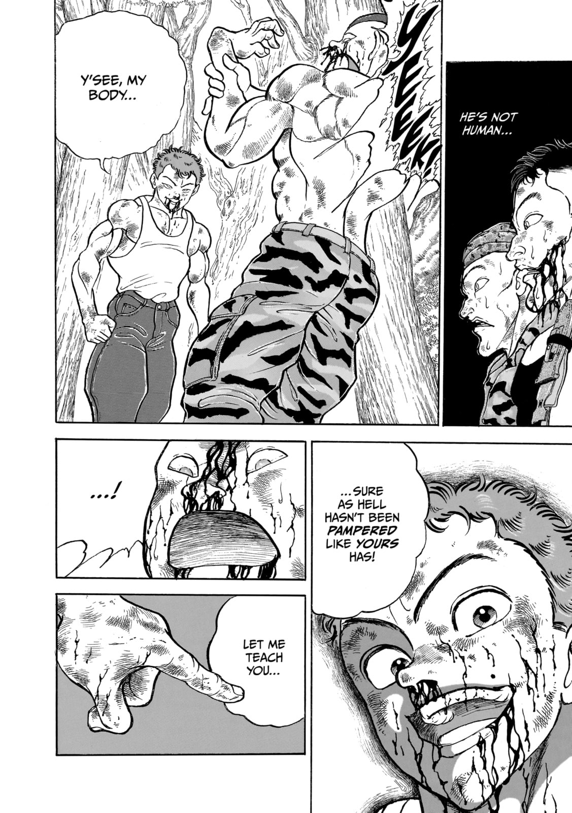 Read Baki the Grappler (Perfect Edition) chapter 151 image 16 on Lezhin
