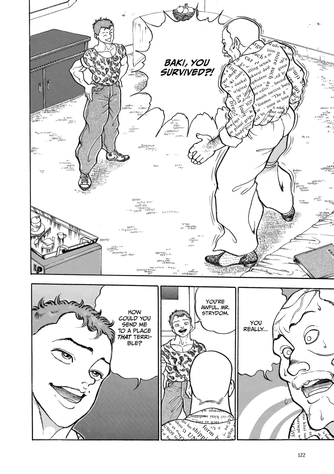 Read Baki the Grappler (Perfect Edition) chapter 152 image 12 on Lezhin