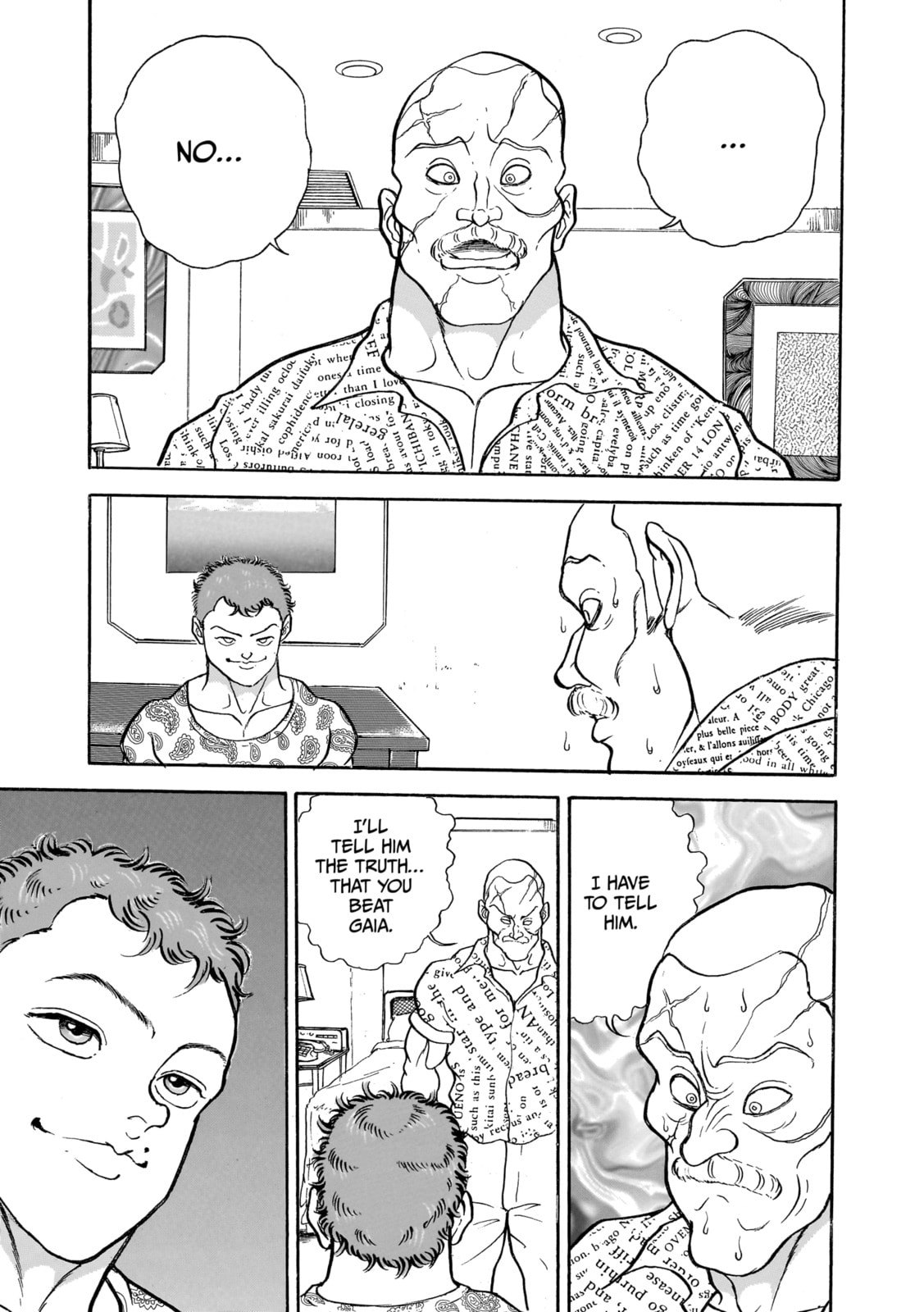 Read Baki the Grappler (Perfect Edition) chapter 152 image 13 on Lezhin