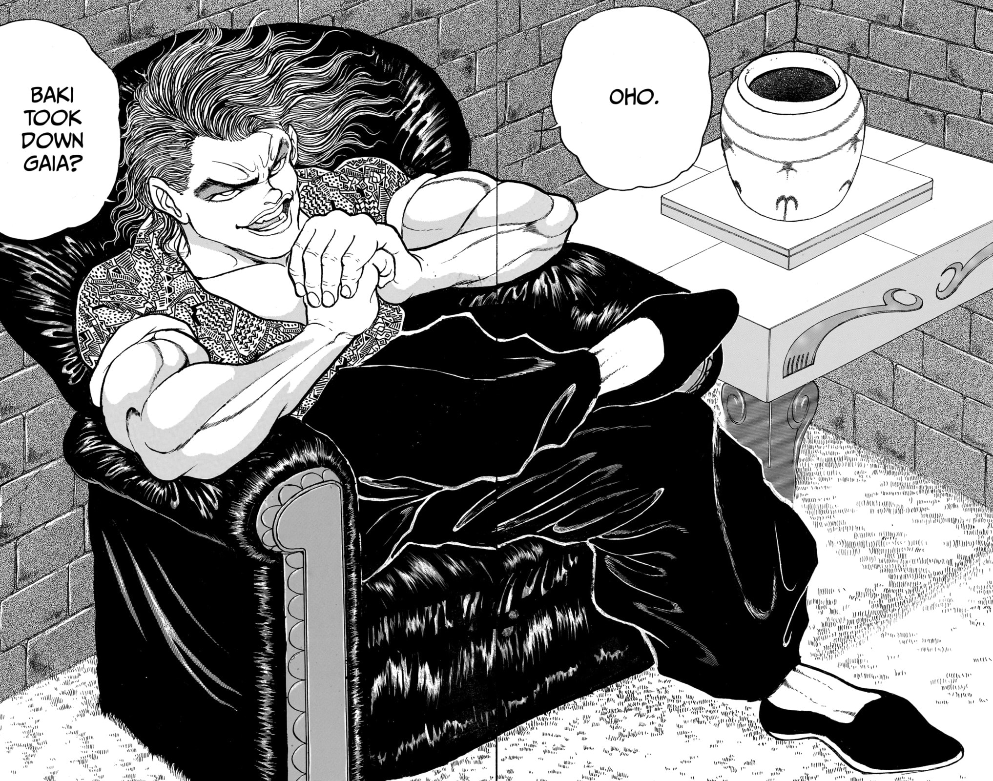 Read Baki the Grappler (Perfect Edition) chapter 152 image 14 on Lezhin