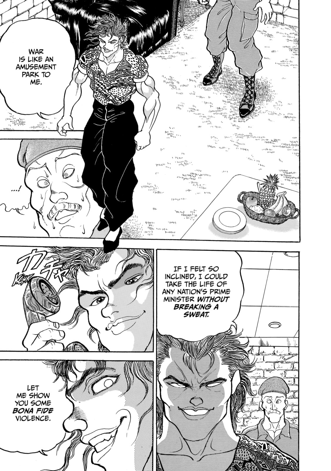 Read Baki the Grappler (Perfect Edition) chapter 152 image 16 on Lezhin