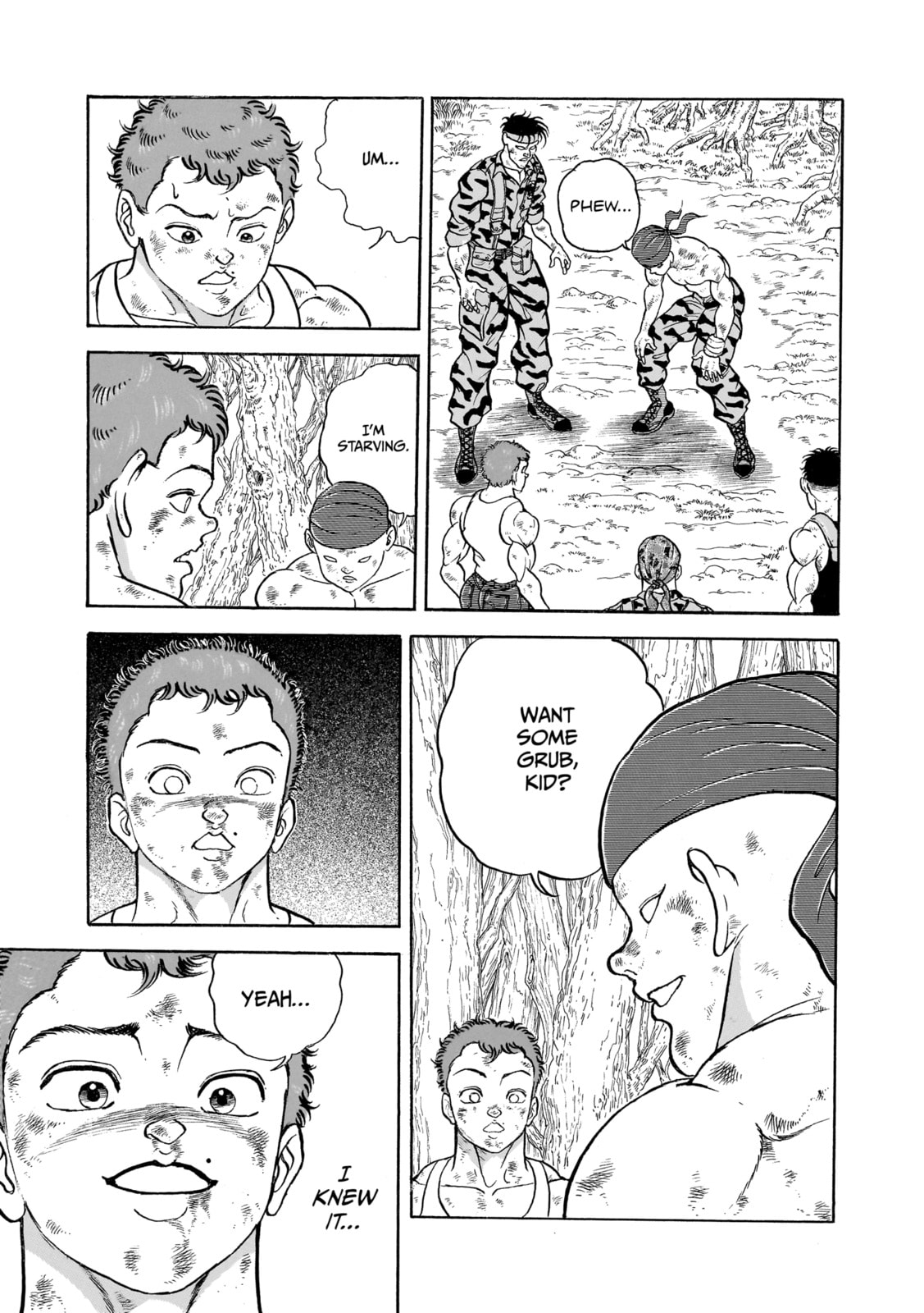 Read Baki the Grappler (Perfect Edition) chapter 152 image 4 on Lezhin