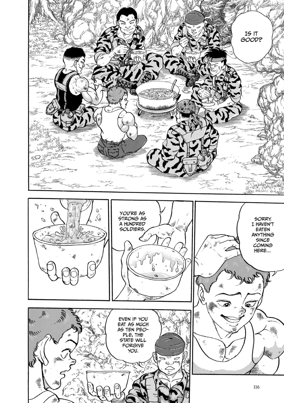 Read Baki the Grappler (Perfect Edition) chapter 152 image 7 on Lezhin