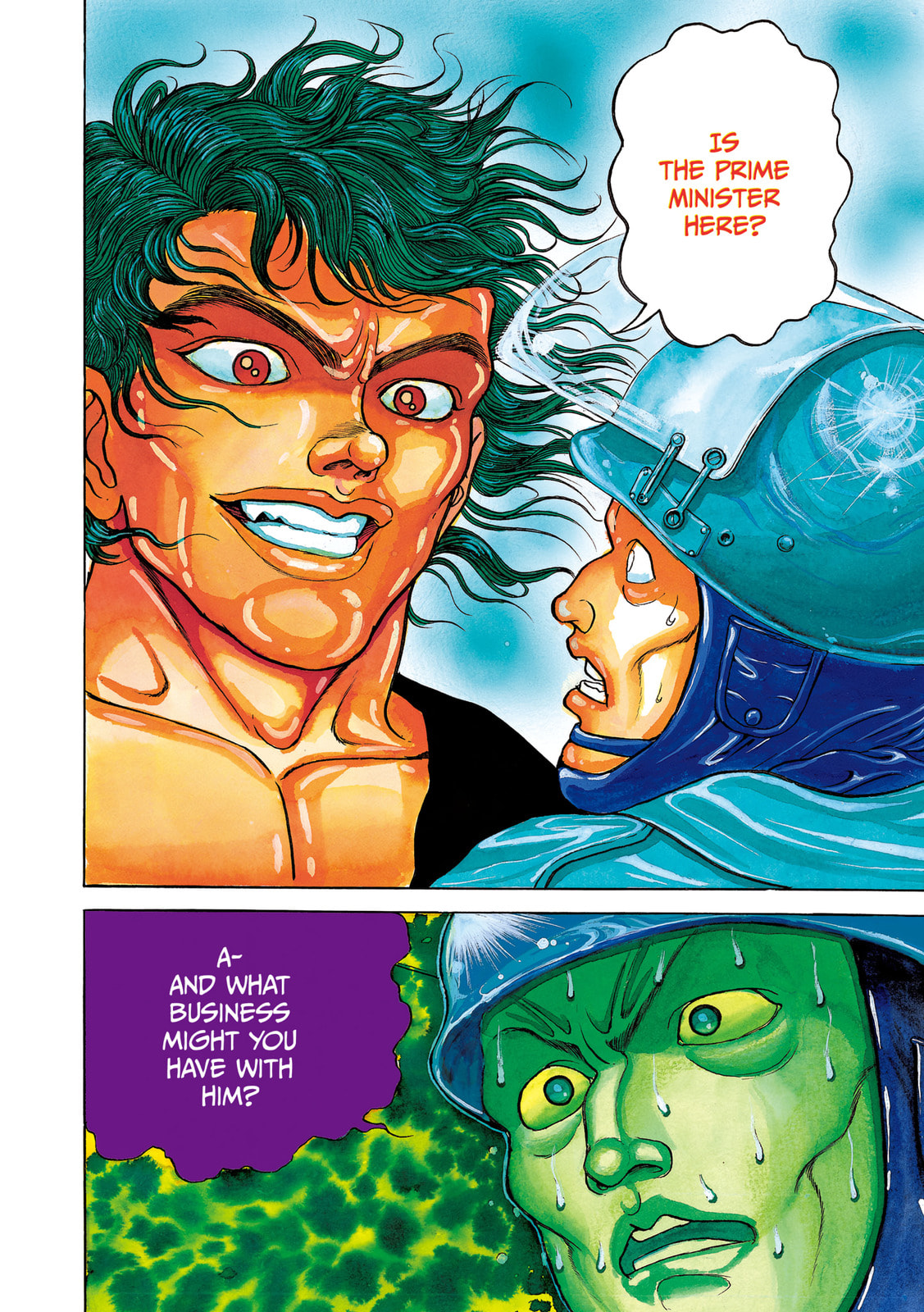 Read Baki the Grappler (Perfect Edition) chapter 153 image 2 on Lezhin
