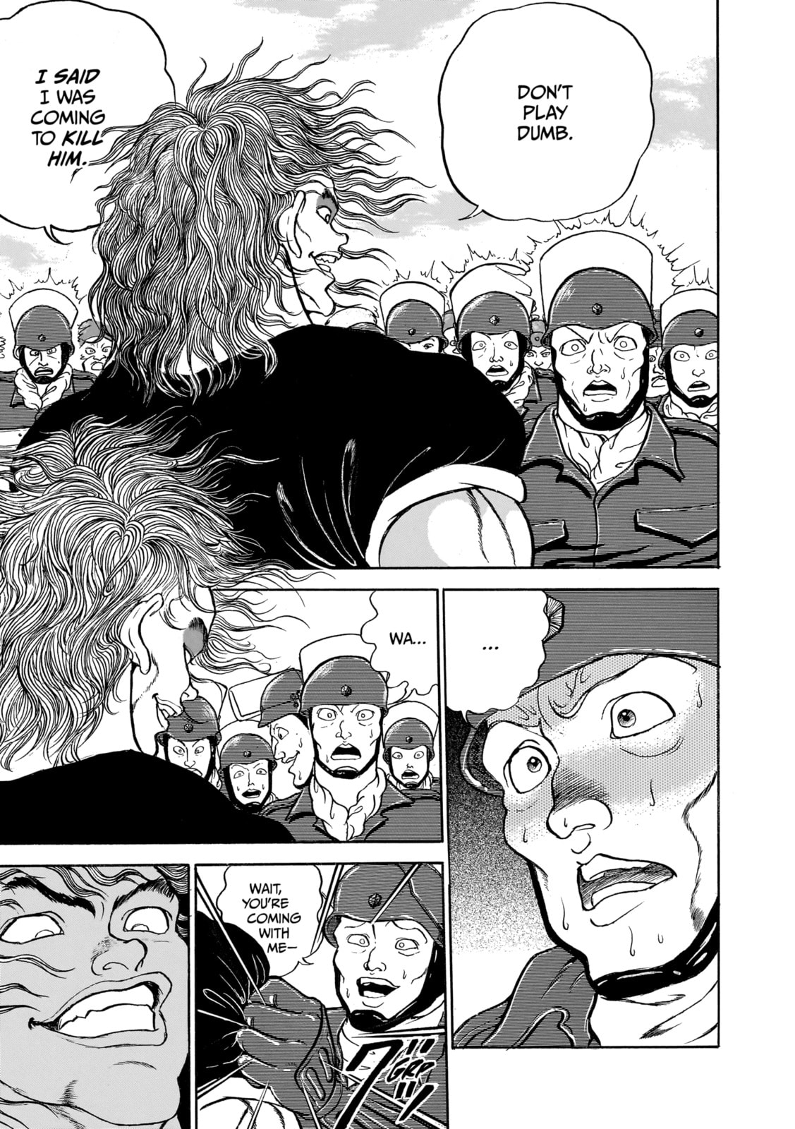 Read Baki the Grappler (Perfect Edition) chapter 153 image 3 on Lezhin