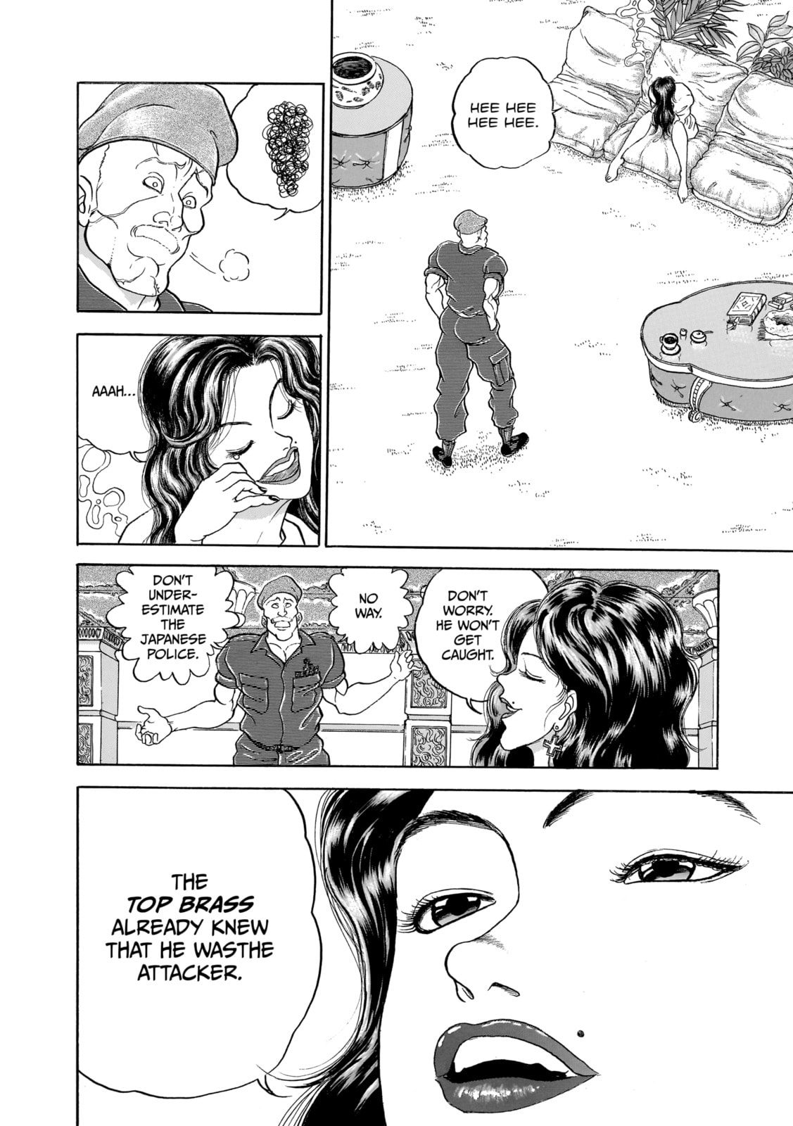 Read Baki the Grappler (Perfect Edition) chapter 154 image 7 on Lezhin