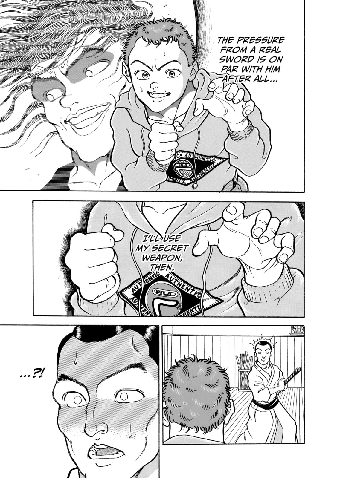 Read Baki the Grappler (Perfect Edition) chapter 155 image 12 on Lezhin