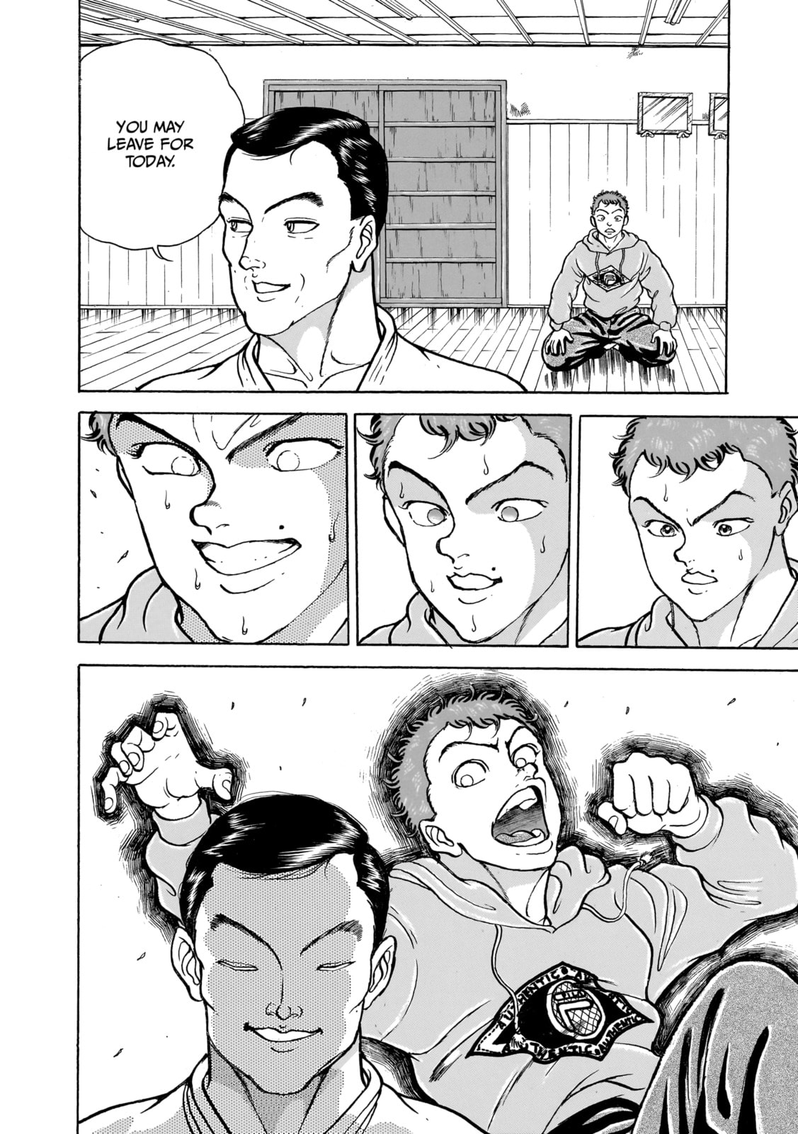 Read Baki the Grappler (Perfect Edition) chapter 155 image 3 on Lezhin