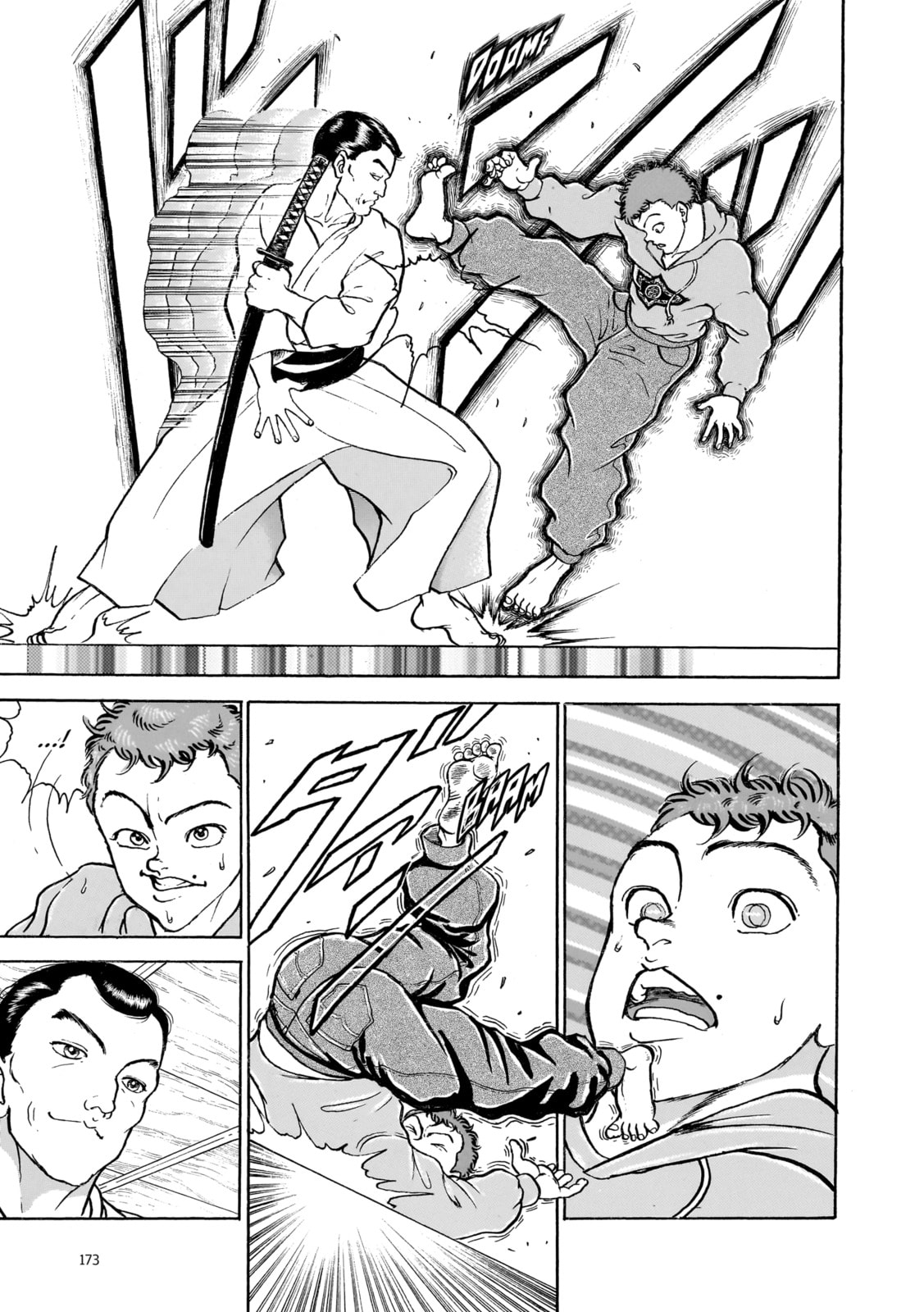 Read Baki the Grappler (Perfect Edition) chapter 155 image 4 on Lezhin