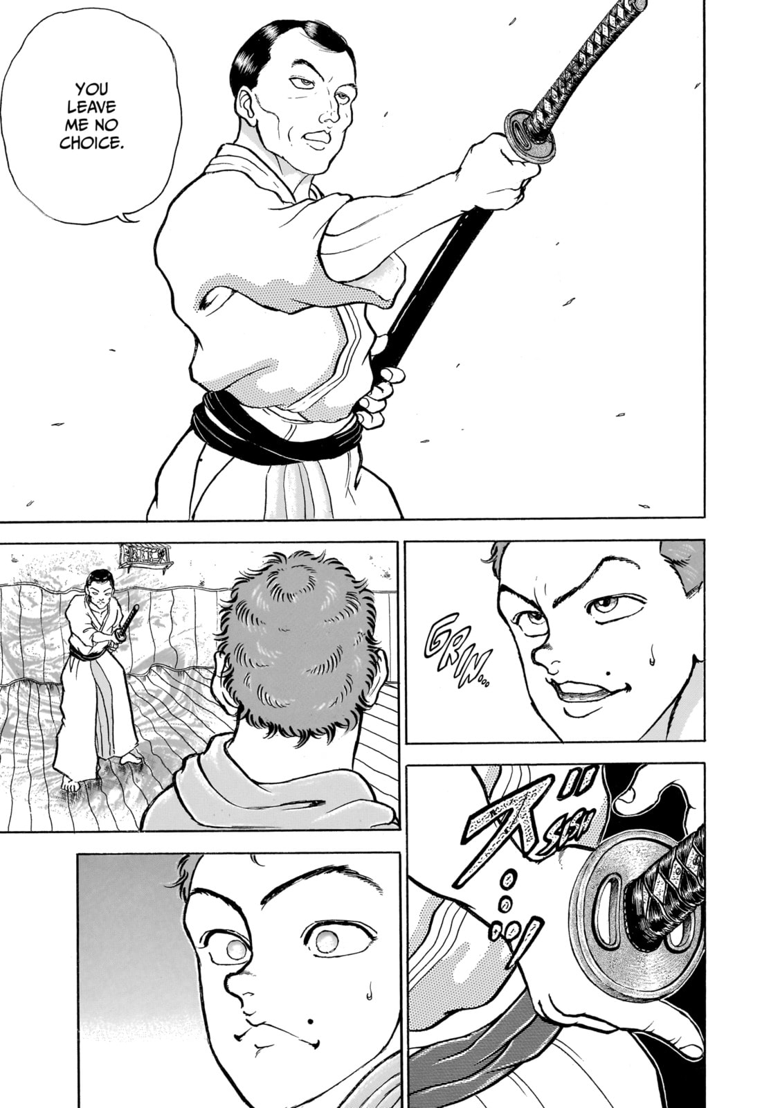 Read Baki the Grappler (Perfect Edition) chapter 155 image 8 on Lezhin