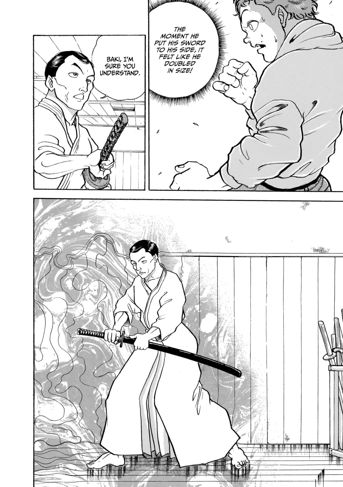 Read Baki the Grappler (Perfect Edition) chapter 155 image 9 on Lezhin