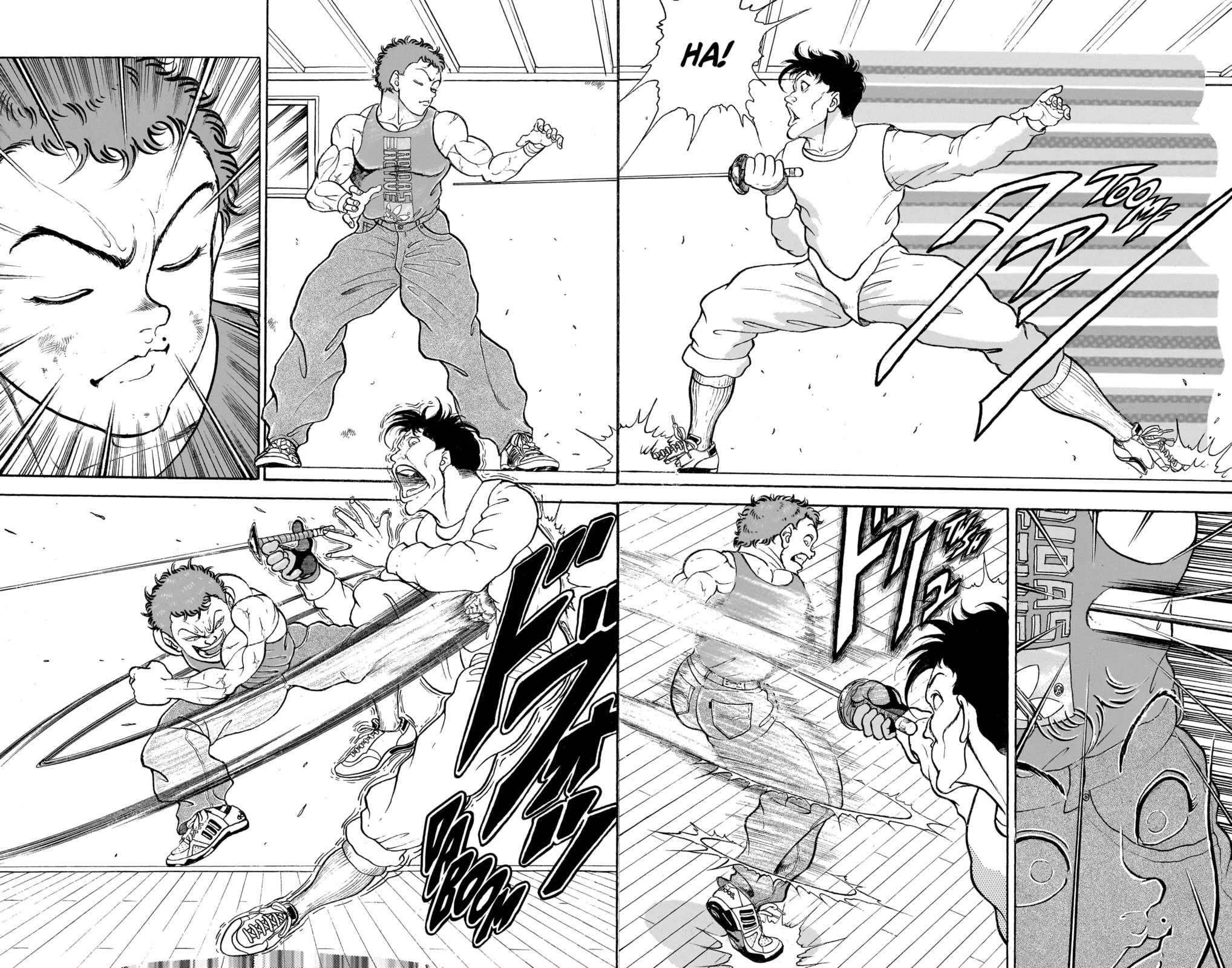 Read Baki the Grappler (Perfect Edition) chapter 157 image 4 on Lezhin
