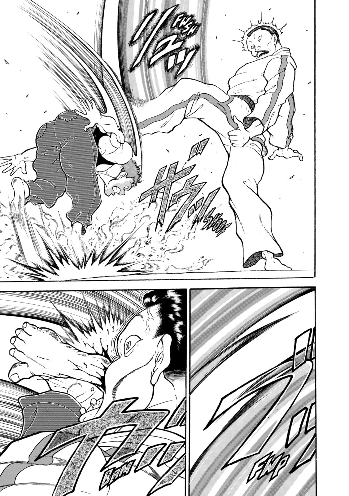 Read Baki the Grappler (Perfect Edition) chapter 157 image 6 on Lezhin