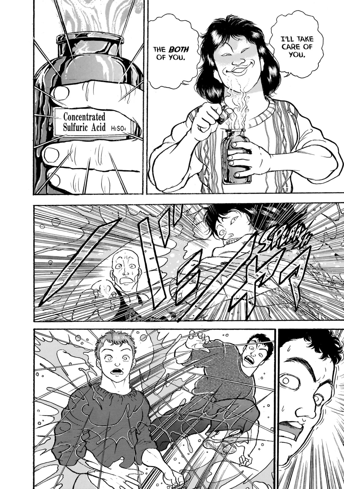 Read Baki the Grappler (Perfect Edition) chapter 162 image 16 on Lezhin
