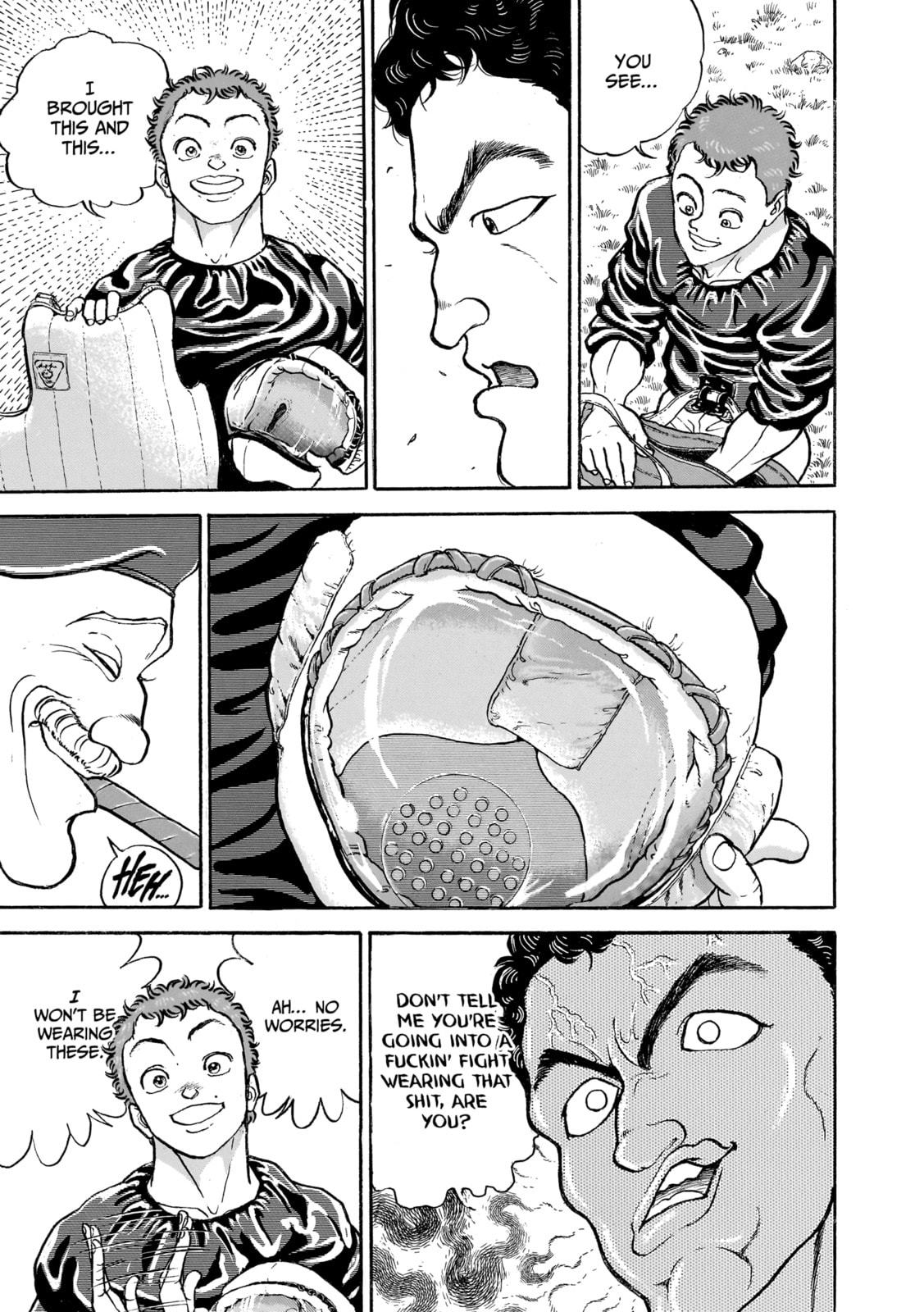 Read Baki the Grappler (Perfect Edition) chapter 162 image 3 on Lezhin