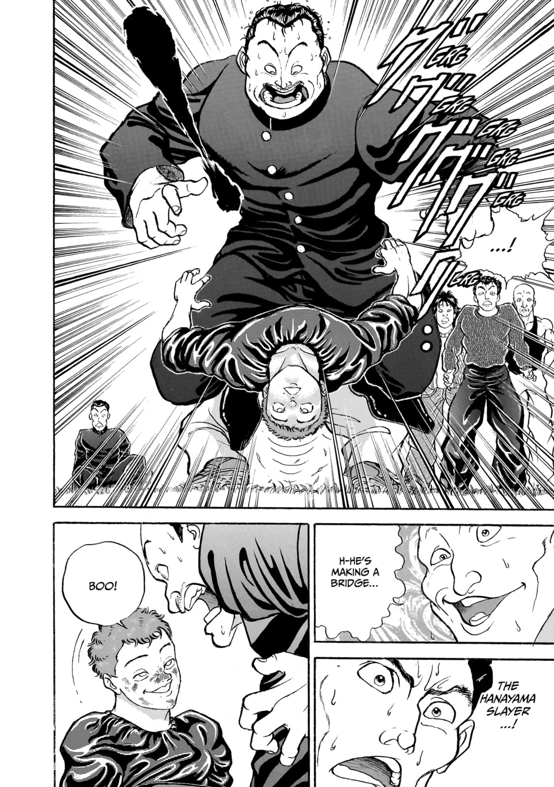 Read Baki the Grappler (Perfect Edition) chapter 162 image 6 on Lezhin