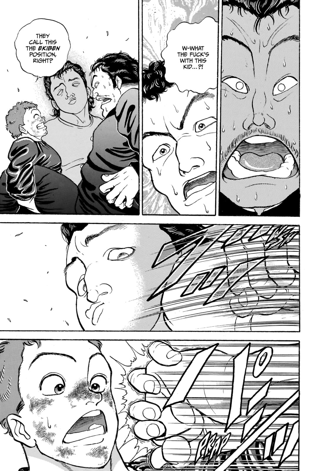 Read Baki the Grappler (Perfect Edition) chapter 162 image 7 on Lezhin