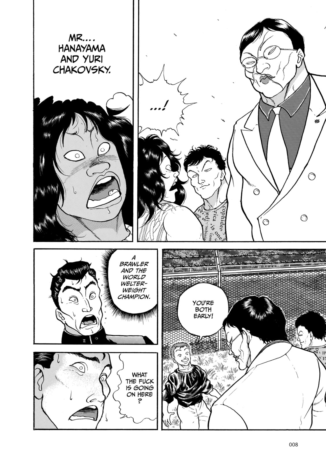 Read Baki the Grappler (Perfect Edition) chapter 163 image 2 on Lezhin
