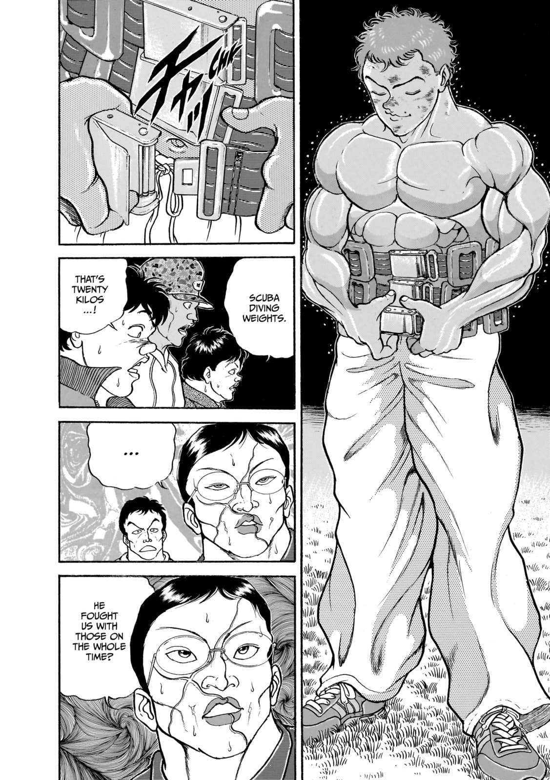 Read Baki the Grappler (Perfect Edition) chapter 166 image 4 on Lezhin