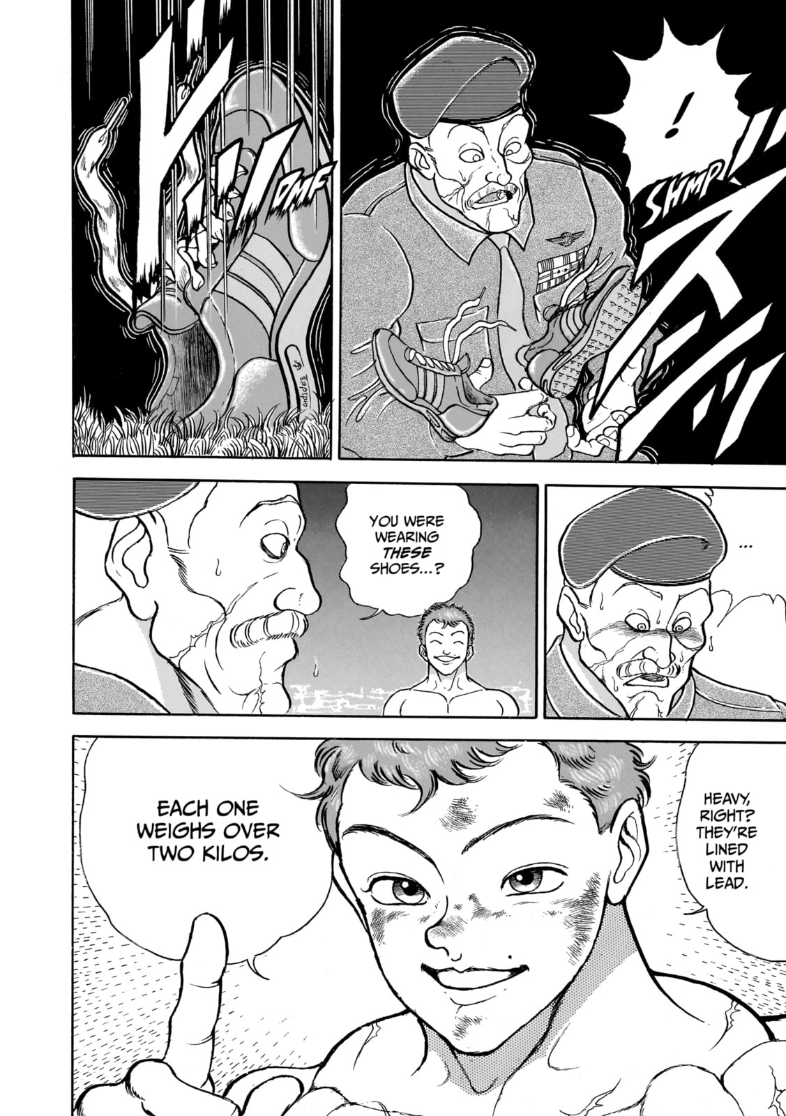 Read Baki the Grappler (Perfect Edition) chapter 166 image 6 on Lezhin