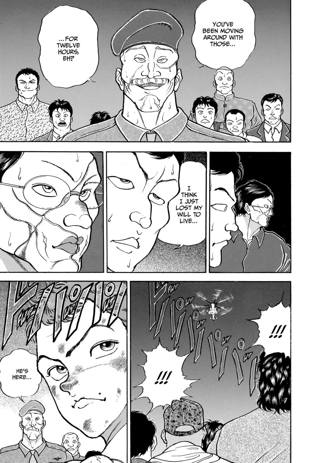 Read Baki the Grappler (Perfect Edition) chapter 166 image 7 on Lezhin