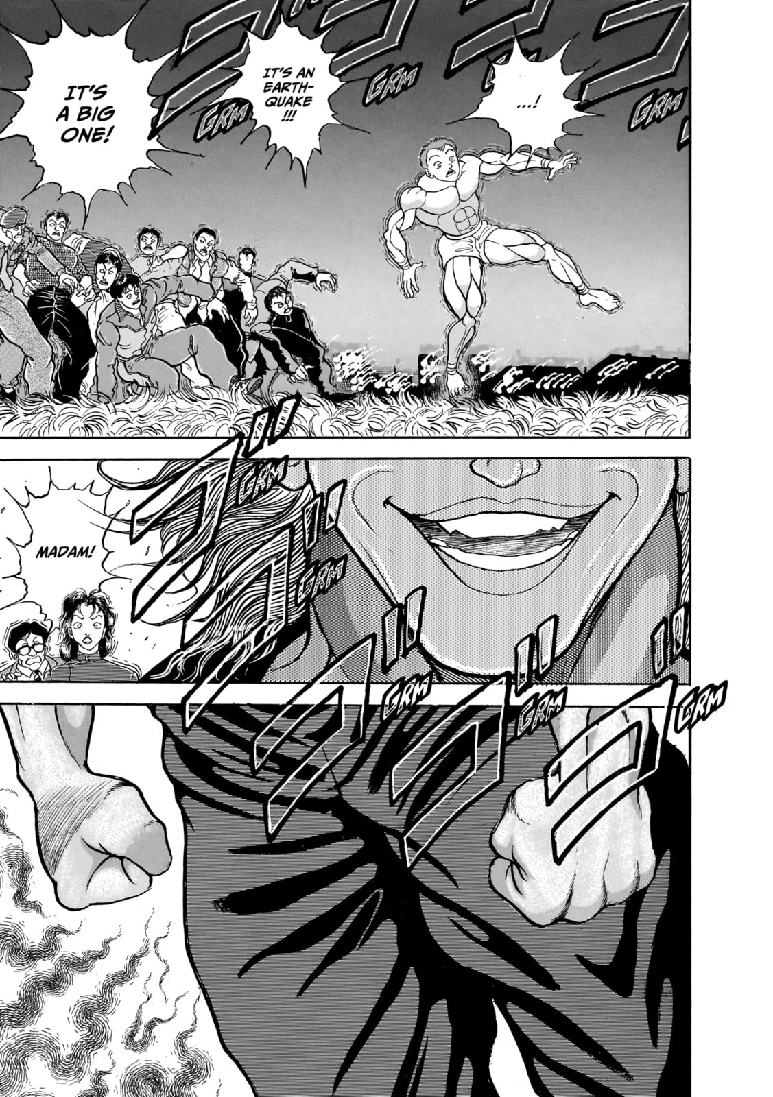 Read Baki the Grappler (Perfect Edition) chapter 167 image 6 on Lezhin