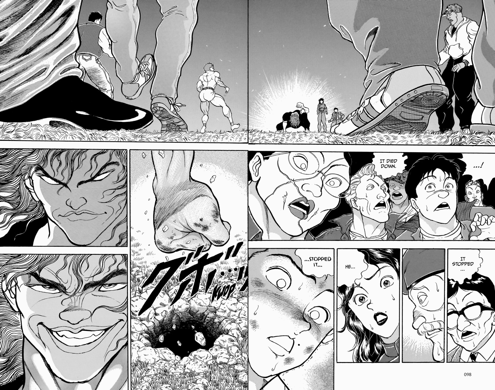 Read Baki the Grappler (Perfect Edition) chapter 167 image 9 on Lezhin