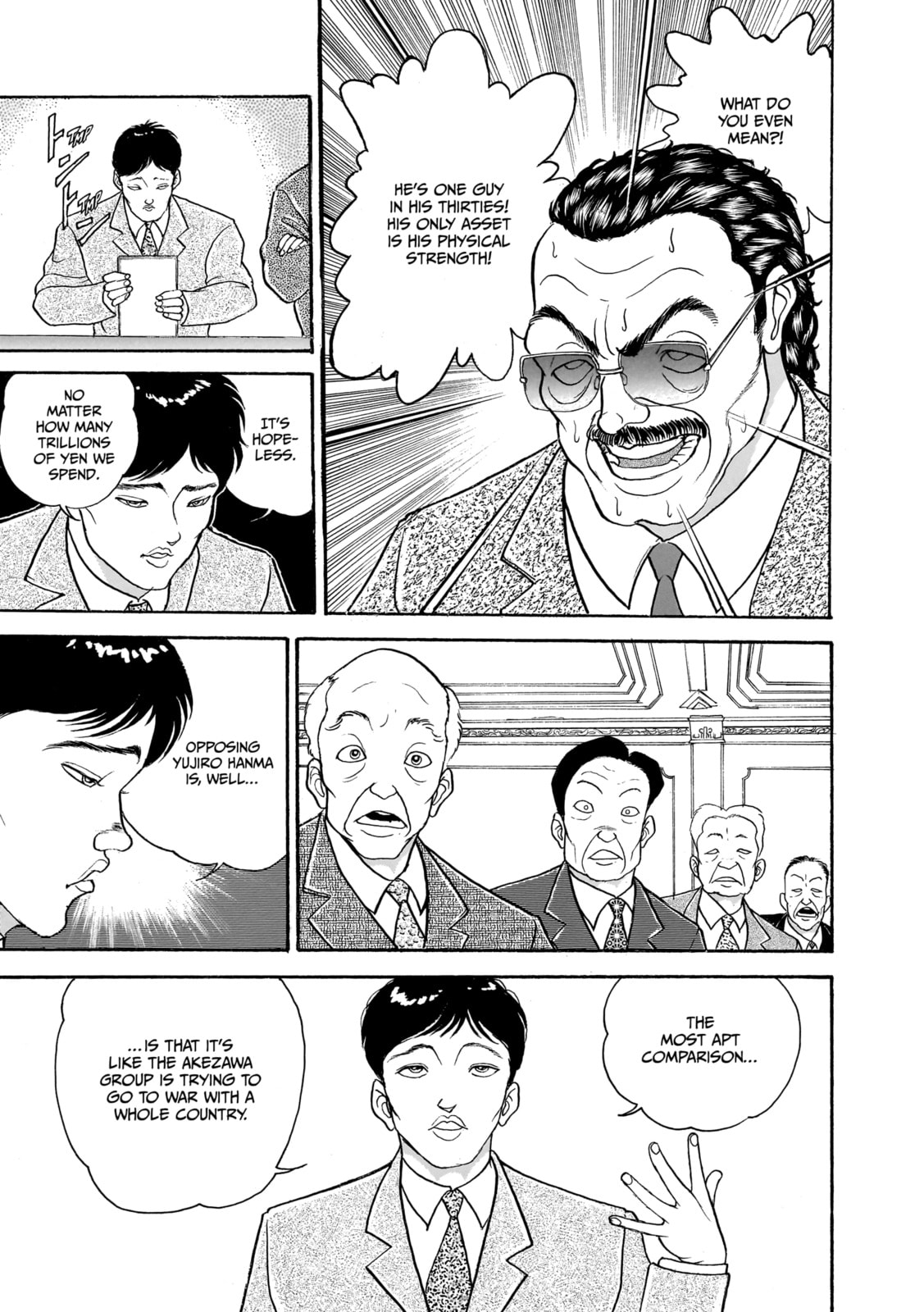 Read Baki the Grappler (Perfect Edition) chapter 175 image 15 on Lezhin