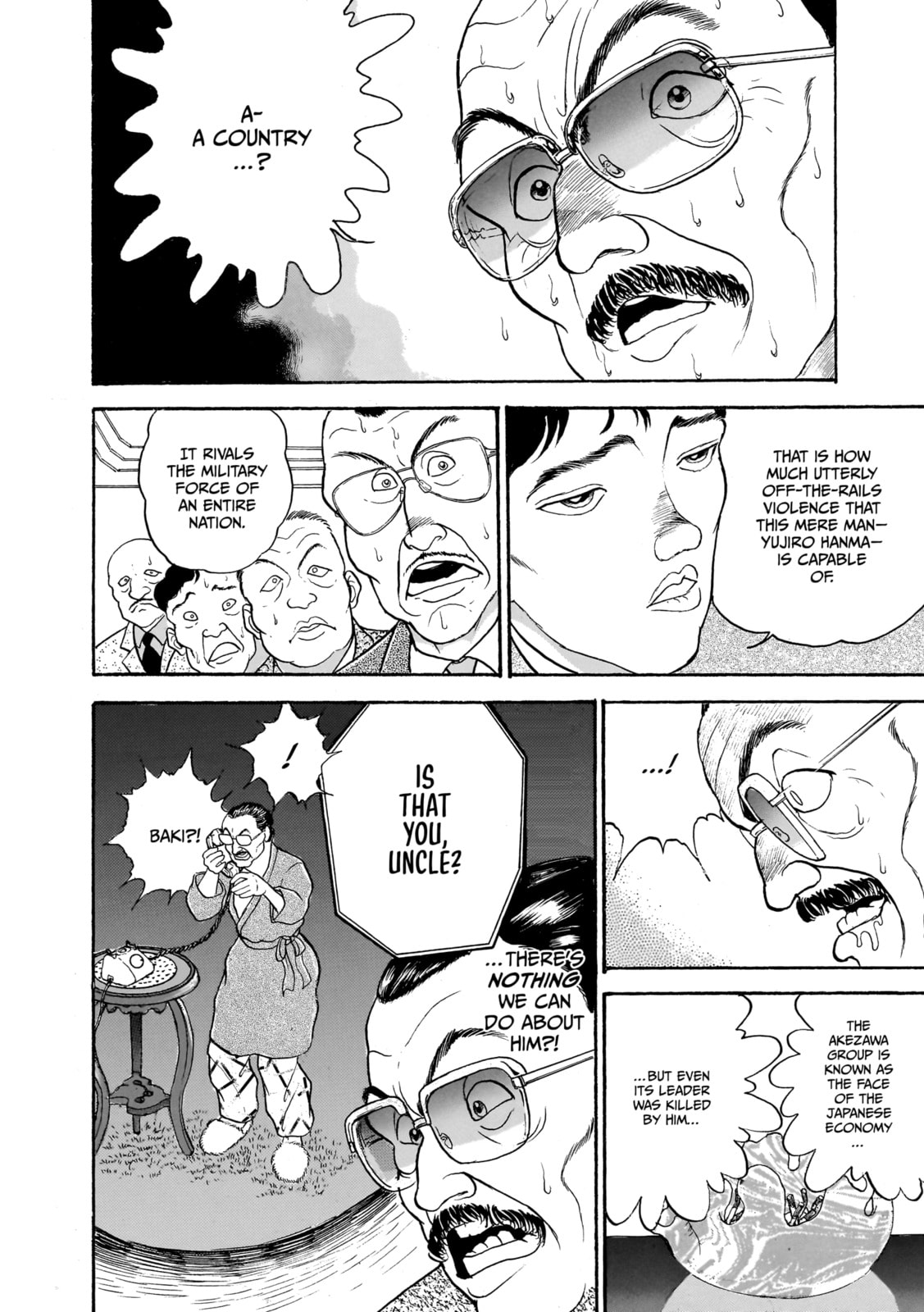 Read Baki the Grappler (Perfect Edition) chapter 175 image 16 on Lezhin