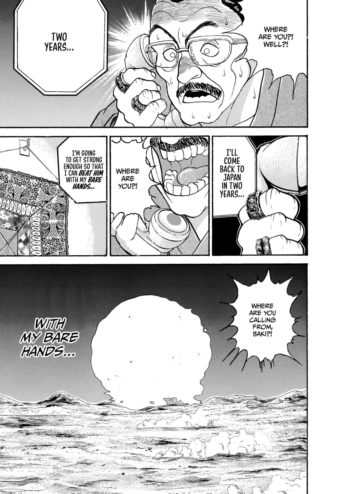 Read Baki the Grappler (Perfect Edition) chapter 175 image 17 on Lezhin