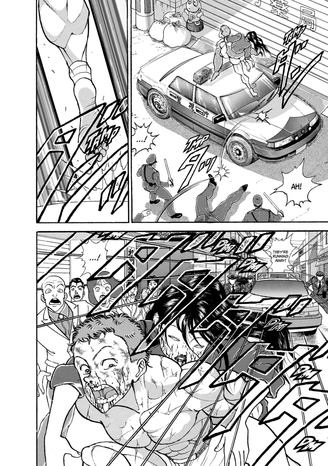 Read Baki the Grappler (Perfect Edition) chapter 175 image 7 on Lezhin