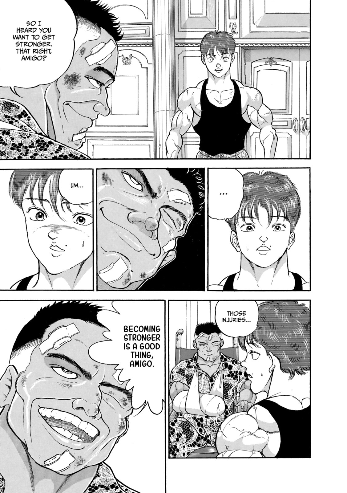 Read Baki the Grappler (Perfect Edition) chapter 177 image 2 on Lezhin