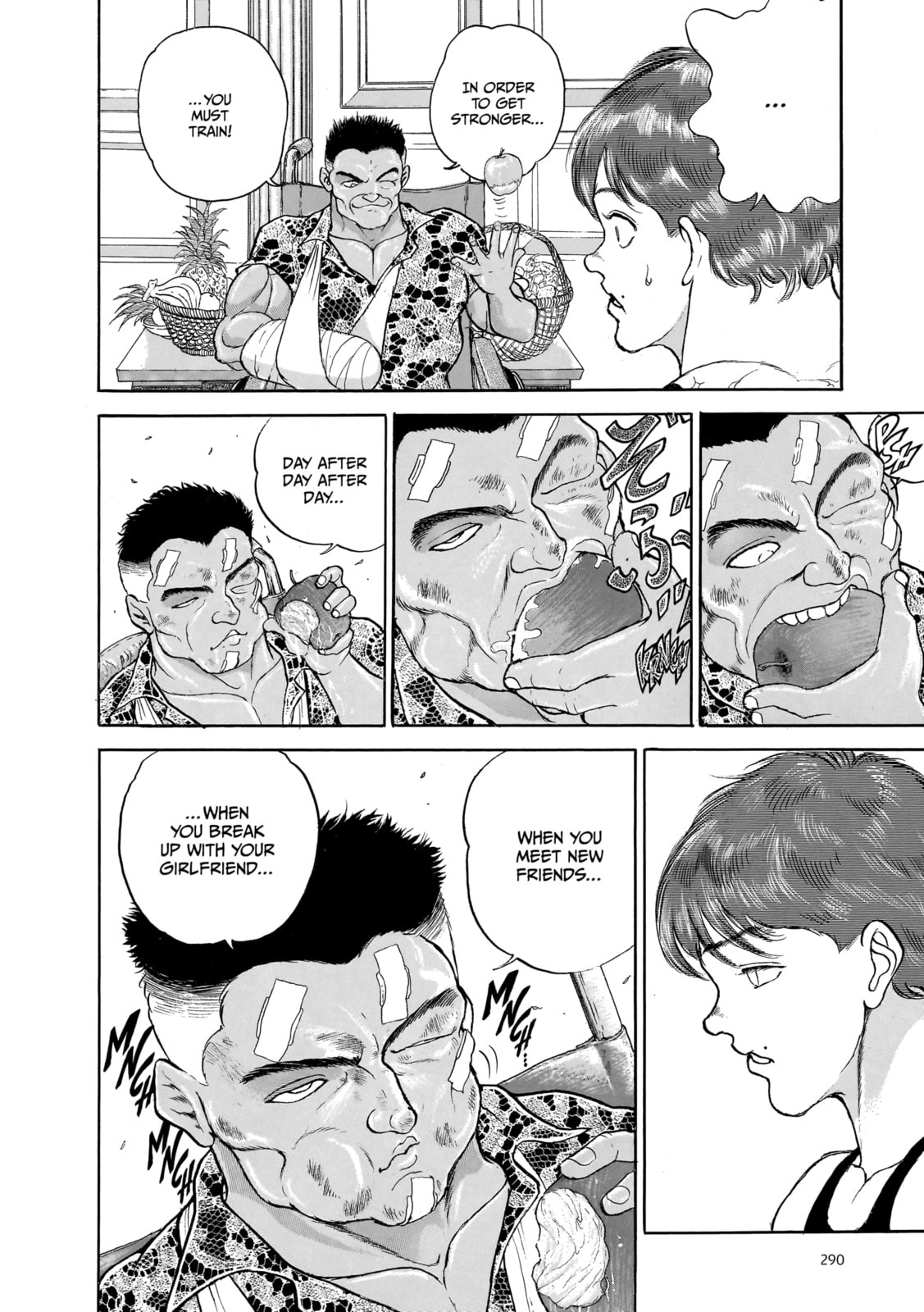Read Baki the Grappler (Perfect Edition) chapter 177 image 3 on Lezhin